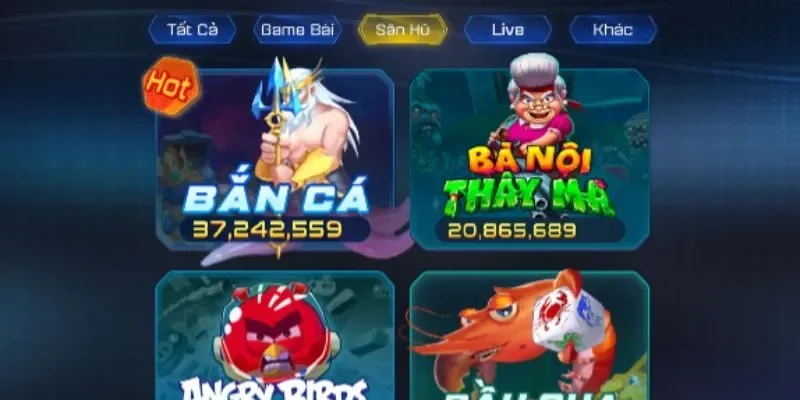 Bắn cá săn hũ